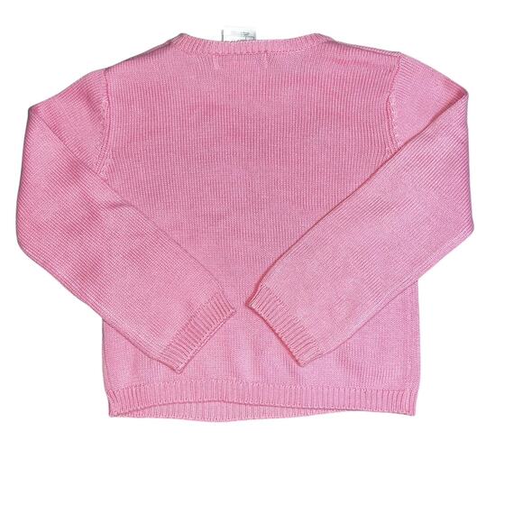 Disney Store Y2K Princess Aurora Sleeping Beauty sweater embroidered girls 2/3 - Picture 2 of 5